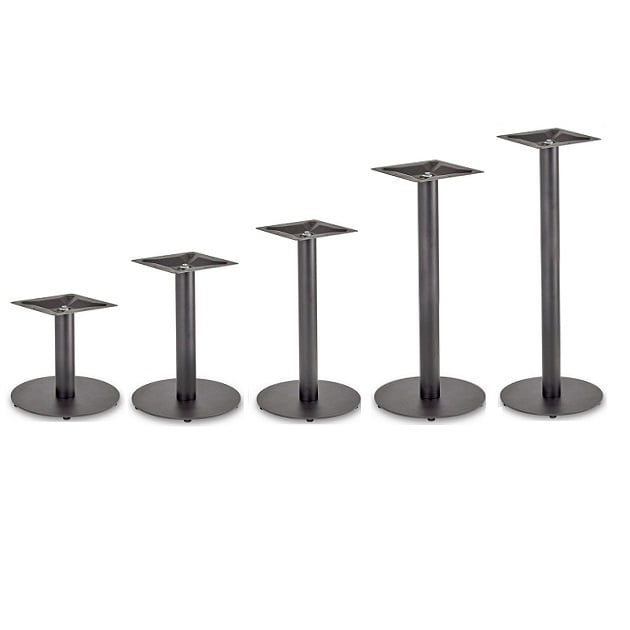 Profile Small Round Commercial Table Base Various Heights